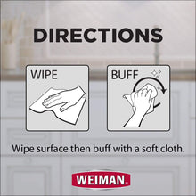 Load image into Gallery viewer, Weiman Heavy Duty Cooktop Polish and Stainless Steel Wipes - Powerful Appliance Kitchen Cleaning Kit