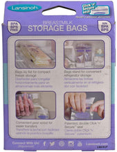 Load image into Gallery viewer, LANSINOH BREASTMILK STRGE BAGS 50 CT (3 pack)