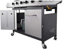 Load image into Gallery viewer, Royal Gourmet Liquid Propane Gas Grill Outdoor Cooking with Side Burner