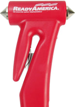 Load image into Gallery viewer, Ready America 75403 Auto Emergency Hammer &amp; Seat Belt Cutter, Red