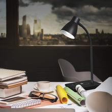 Load image into Gallery viewer, OttLite Infuse LED Desk Lamp with Wireless Charging