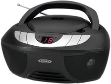 Load image into Gallery viewer, Jensen CD-475 Portable Stereo CD Player with AM/FM Radio
