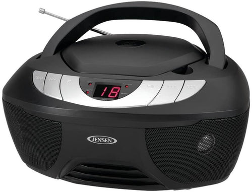 Jensen CD-475 Portable Stereo CD Player with AM/FM Radio