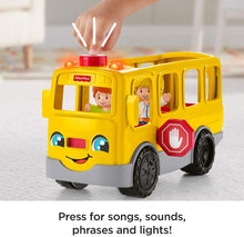 Load image into Gallery viewer, Fisher-Price Little People Sit with Me School Bus