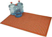 Load image into Gallery viewer, Rubber-Cal Kitchen Mat 100% Nitrile Rubber Floor Mat - 3/8inch x 3ft x 5ft