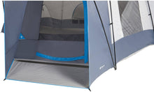 Load image into Gallery viewer, Spacious Family Sized 16-Person Weather Resistant Ozark Trail 23.5' x 18.5' Cabin Camping Tent, Gray and Blue