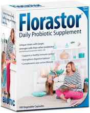 Load image into Gallery viewer, Florastor Daily Probiotic Supplement for Men &amp; Women, 250 mg, 100 Capsules
