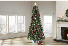 Load image into Gallery viewer, Home Accents Holiday 9 ft Sparkling Amelia Pine LED Pre-Lit Artificial Christmas Tree with 600 Warm White Lights