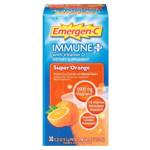 Alacer Emer'Gen-C Immune + Super Orange, 30 Ct