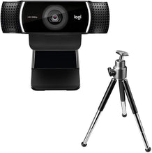 Load image into Gallery viewer, Logitech C922 Pro Stream Webcam 1080P Camera for HD Video Streaming &amp; Recording 720P at 60Fps with Tripod Included
