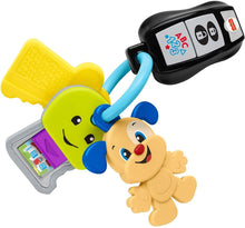Load image into Gallery viewer, Fisher-Price Laugh &amp; Learn Play &amp; Go Keys, musical learning toy for babies and toddlers ages 6-36 months