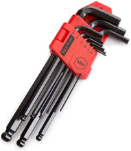 Load image into Gallery viewer, TEKTON 25261 9-pc. Long Arm Ball Hex Key Wrench Set, Inch