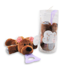 Load image into Gallery viewer, 4 in 1 Pacifier Holder, Pacifier case, Silicone teether, Visual Stimulation