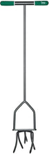 Load image into Gallery viewer, Yard Butler. Twist Tiller Heavy Duty Manual Raised Bed Garden and Flower Box Claw Weeder Cultivator Aeration Hand Tool With Solid Steel Shaft Unbreakable Tines – ITNT-4