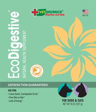 Load image into Gallery viewer, Vet Organics EcoDigestive Probiotics &amp; Enzymes Formula for Dogs &amp; Cats. Add Our Gut Health Formula to Your Dog or Cat's Food Daily for Better Digestion, Nutrient Absorption &amp; Immune Function