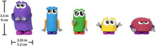 Load image into Gallery viewer, Fisher-Price StoryBots Figure Pack, set of 5 figures featuring characters from the Netflix series for preschool kids ages 3 years and older