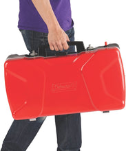 Load image into Gallery viewer, Coleman Hyperflame Fyresergeant 2 Burner 3-IN-1 Propane Stove , Red