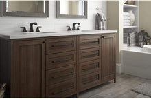 Load image into Gallery viewer, Charmaine 12 in. (305mm) Center-to-Center Venetian Bronze Appliance Drawer Pull