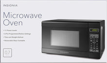 Load image into Gallery viewer, Insignia - 0.7 Cu. Ft. Compact Microwave (NS-7CM6-BK) Black - New