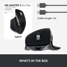 Load image into Gallery viewer, Logitech MX Master 3 Advanced Wireless Mouse for Mac - Bluetooth/USB