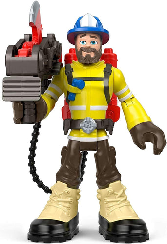 Fisher-Price Rescue Heroes Forrest Fuego, 6-Inch Figure with Accessories