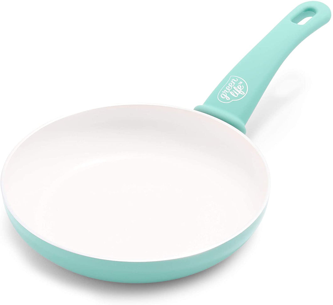 GreenLife 10 Inch Non-Stick Ceramic Fry Pan with Soft Grip