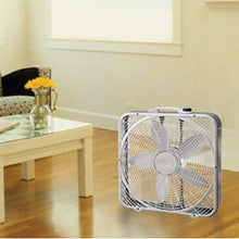 Load image into Gallery viewer, Lasko 3733 Box Fan, 3-Speed, 20-Inch, White