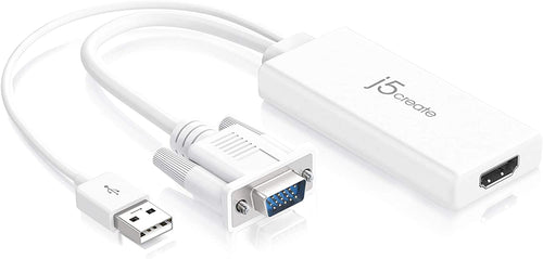 j5create VGA to HDMI Video Audio Adapter