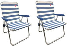 Load image into Gallery viewer, OmniCore Designs New Standard Folding Camp/Lawn Chair (2 Pack)
