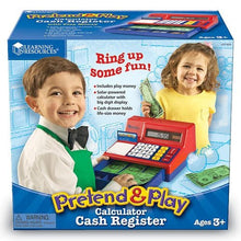 Load image into Gallery viewer, Pretend &amp; Play Calculator Cash Register