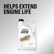Load image into Gallery viewer, Castrol 06450 GTX High Mileage 10W-30 Synthetic Blend Motor Oil