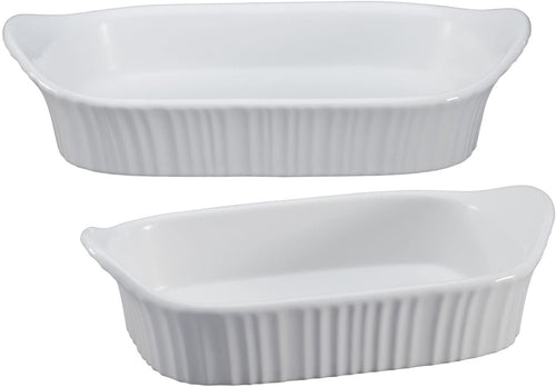 1115855 CorningWare French White III 2 piece Set -