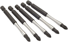 Load image into Gallery viewer, MILWAUKEE ELECTRIC TOOL 48-32-4564 Shockwave 3-1/2&quot; Power Bit Phillips #2 5 Pack