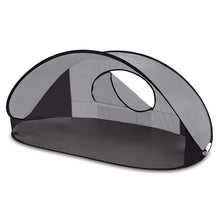 Load image into Gallery viewer, ONIVA - a Picnic Time Brand Manta Portable Pop-Up Sun/Wind Shelter, Gray