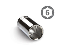 Load image into Gallery viewer, TEKTON 3/8-Inch Drive Deep Socket Set, Metric, Cr-V, 10 mm - 19 mm, 8-Sockets | 1240