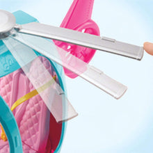 Load image into Gallery viewer, Barbie Dreamhouse Adventures Helicopter, Pink and Blue with Spinning Rotor, for 3 to 7 Year Olds