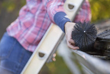 Load image into Gallery viewer, GutterBrush 30 Foot Simple Roof Rain Leaf Gutter Guard Cover w/Bristles