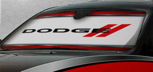 Load image into Gallery viewer, dodge truck dash auto car sun shade protector logo windshield window sunshade rt