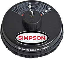 Load image into Gallery viewer, Simpson Cleaning 80165, Rated Up to 3700 PSI Universal 15" Steel Surface Scrubber for Cold Water Pressure Washers, Plain