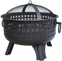 Load image into Gallery viewer, Landmann 26112 Garden Lights Brunswick Firepit, Black
