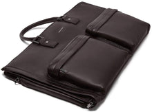 Load image into Gallery viewer, Hook &amp; Albert Men&#39;s Top Grain Gen 2 Garment Weekender Bag with Shoulder Strap Carry-On Collection (Espresso)