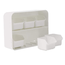 Load image into Gallery viewer, Mind Reader 6 Drawer Tea Bag Holder and Organizer, White