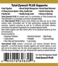 Load image into Gallery viewer, NWC Naturals Total-Zymes Plus - 90 Tablets (1 Tablet Treats 1/2 Cup of pet Food) Enzymes and Probiotics for Dogs and Cats