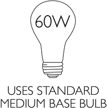 Load image into Gallery viewer, Design House Dove Creek Traditional Indoor Dimmable Light with Square Frosted Glass