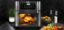Load image into Gallery viewer, Bella Pro Series 10.5 qt. Digital Air Fryer, Black/Stainless Steel