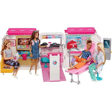 Load image into Gallery viewer, Barbie Care Clinic Vehicle
