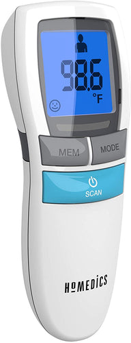 HoMedics No-Touch Infrared Thermometer Accurate Body, Food, Liquid and Room Temperature Readings (TIE-210)