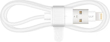 Load image into Gallery viewer, Macally 3-Feet Lightning Cable with Tangle Free Cable Management