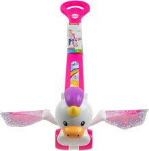 Load image into Gallery viewer, Fisher-Price Push &amp; Flutter Unicorn, Infant Walking Toy with Sounds and Action
