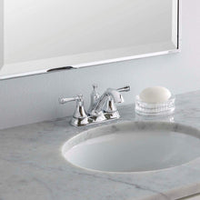 Load image into Gallery viewer, Silverton 4 in. Centerset 2-Handle Bathroom Faucet with Metal Drain Assembly in Chrome